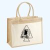 Cotton Pocket Jute Shopper Thumbnail