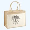 Cotton Pocket Jute Shopper Thumbnail