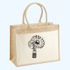 Cotton Pocket Jute Shopper Thumbnail