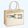 Cotton Pocket Jute Shopper Thumbnail