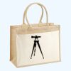 Cotton Pocket Jute Shopper Thumbnail