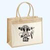 Cotton Pocket Jute Shopper Thumbnail