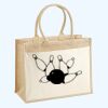 Cotton Pocket Jute Shopper Thumbnail