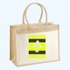 Cotton Pocket Jute Shopper Thumbnail