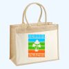 Cotton Pocket Jute Shopper Thumbnail