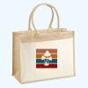 Cotton Pocket Jute Shopper Thumbnail