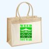 Cotton Pocket Jute Shopper Thumbnail