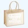 Cotton Pocket Jute Shopper Thumbnail