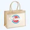 Cotton Pocket Jute Shopper Thumbnail